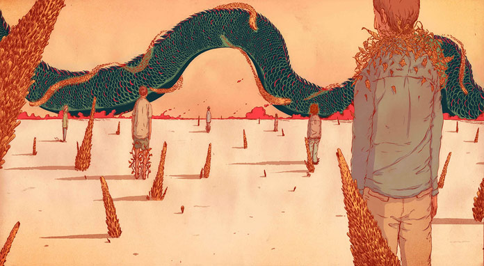 Wenyi Geng Illustrations, Dragon.