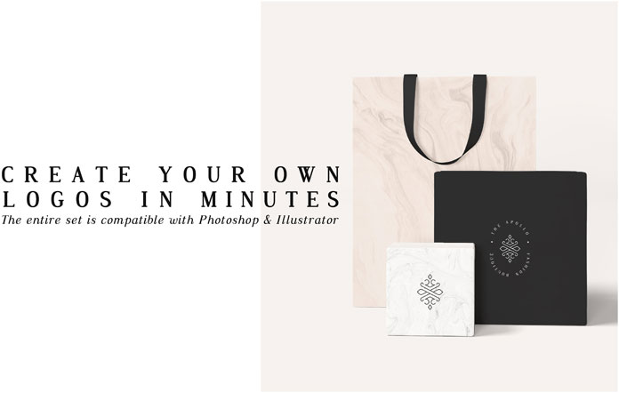 Create your own logos in minutes.