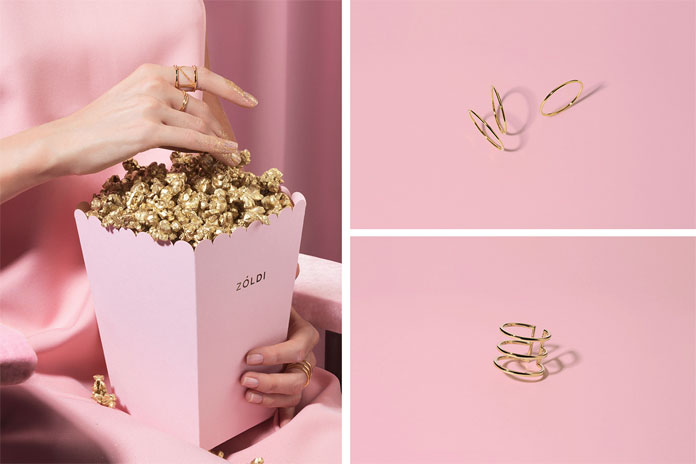 Young, bright, daring jewelry brand.