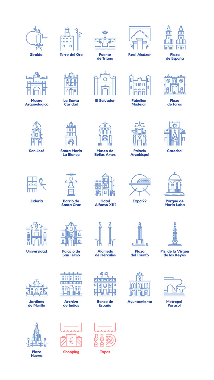 No guide - iconography about Seville.