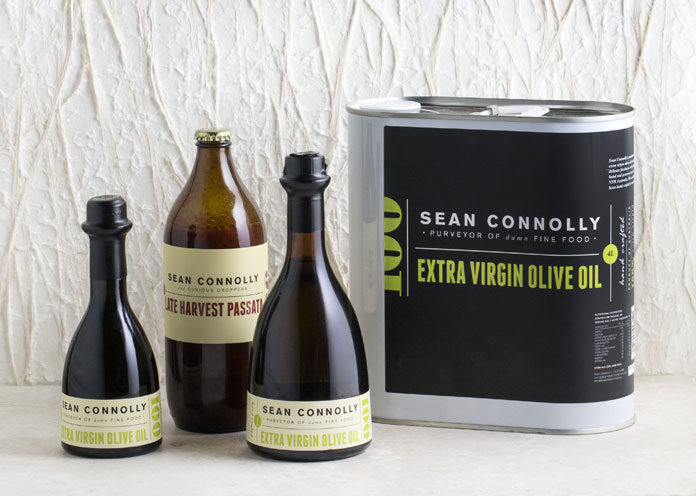 Chef Sean Connolly packaging.