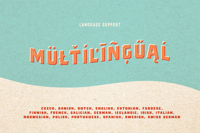 Multilanguage support.