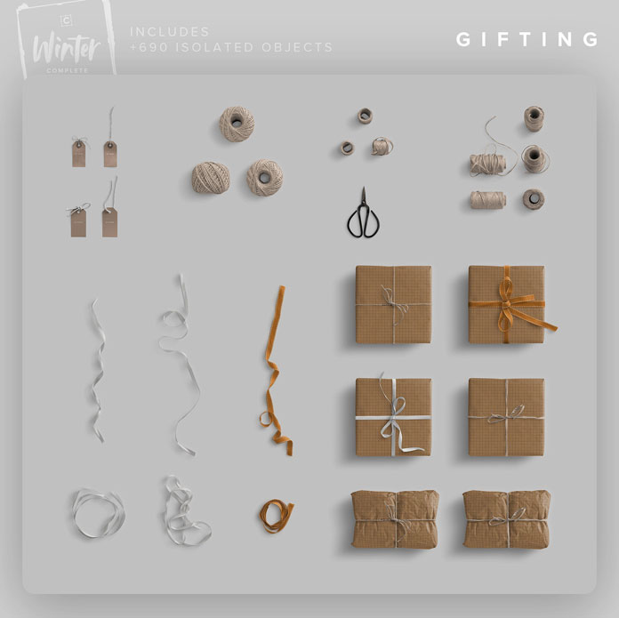 Winter gifting items.