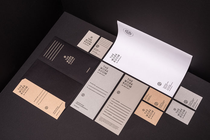 The Work Room by Brychcy – graphic design and brand development by Blürb Studio.