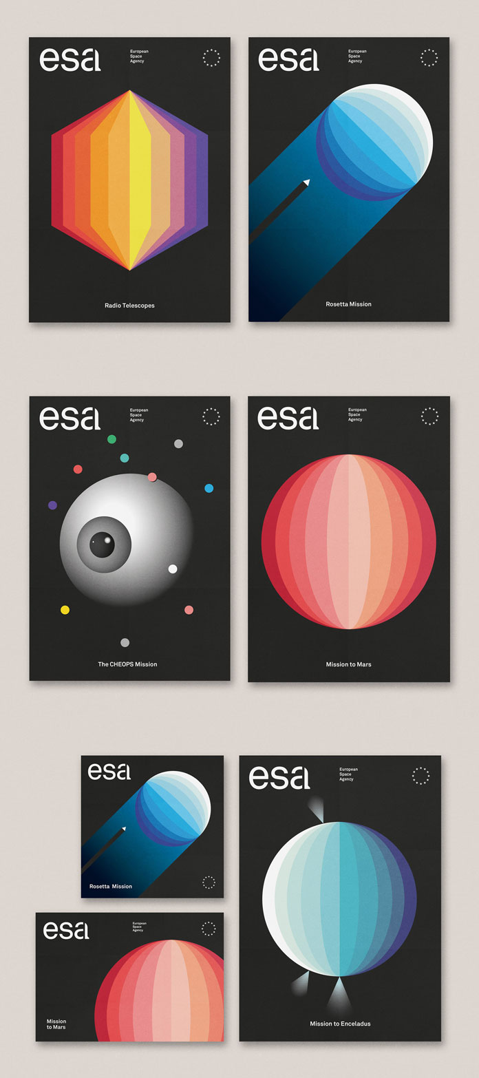 ESA – concept brand identity by Tata&Friends Studio.