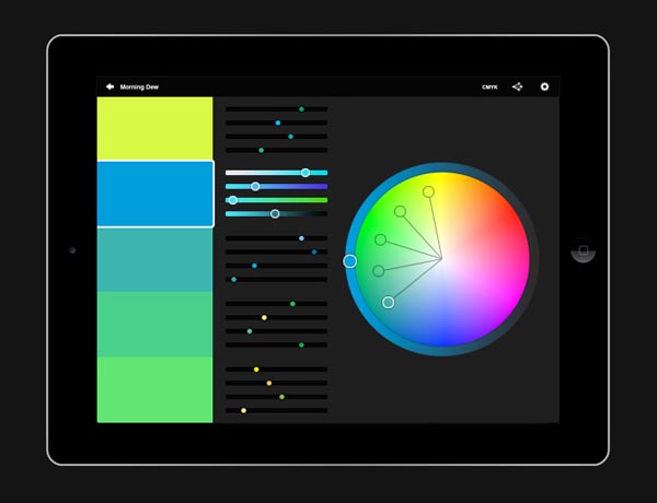 Adobe Touch App - User Interface Design