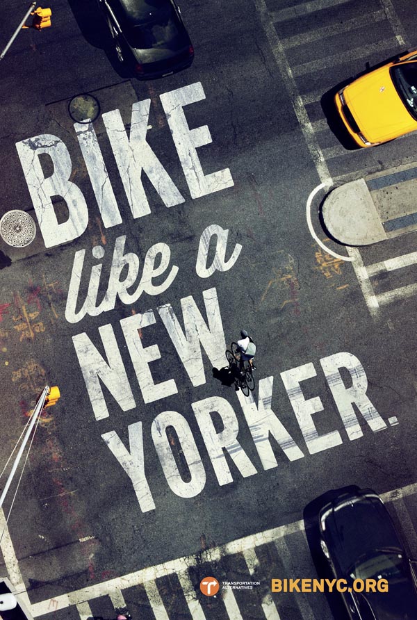 Creative Ad Campaign by BikeNYC