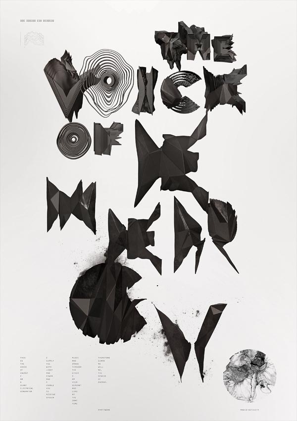 Kraftwerk Inspired Poster Series by Studio Kxx