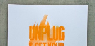 Unplug Poster Design by Studio On Fire