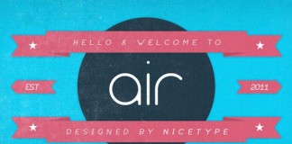 Air Typeface - A Sans Serif Font by Nice Type