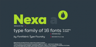Nexa - Sans Serif Font by Fontfabric