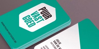 Puur Vastgoed Business Card Design by Tim Bisschop
