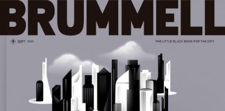 Brummell Magazine Cover Illustration by Borja Bonaque