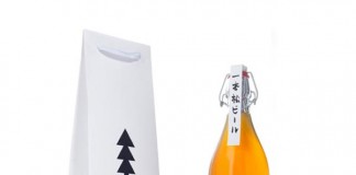 One Pine Tree Beer Packaging Design by Kota Kobayashi