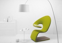 Aleaf - a flexible chaise longue and armchair by Michele Franzina and Venezia Homedesign