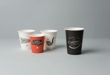 Coffee Supreme takeout cups by Hardhat Design