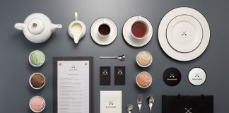 Shovel and Bell gelateria and cafe brand identity by Manic Design