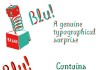 Blu – Multilayered Ribbon Font Blu - multilayered ribbon font