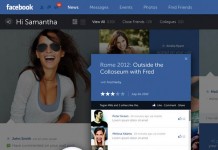 Facebook Web Design Concept by Fred Nerby