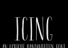 Icing Illustrated Handwriting Typeface by Great Lakes Lettering