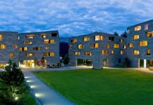Rocksresort in Laax, Switzerland by Domenig Architekten