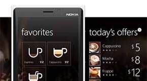 Coffee App - User Interface Design by Michael Novoselov for Windows Phone