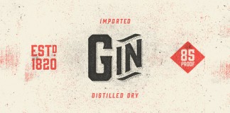 Gin - Vintage Display Typeface by Hold Fast Foundry