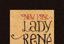 Lady René - Artisitc Hand Dawn Typeface by Sudtipos