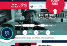 Red Bull Jova Remix Session - Web Design by Fabio Minerva