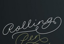Rolling Pen Script Font Family by Sudtipos