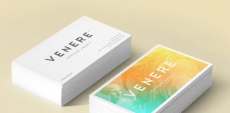 Venere® hostess agency - business Card Design by Attila Horvath
