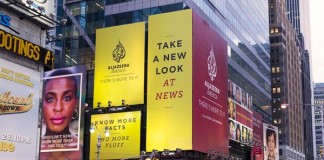 Al Jazeera America - Times Square Billboard