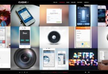 Clique - AJAX Responsive Portfolio WordPress Theme