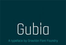 Gubia Font Family