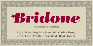 Bridone Serif Font Family