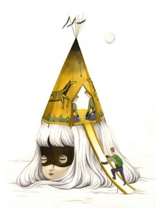 Fakelore Illustrations by Andrea Wan