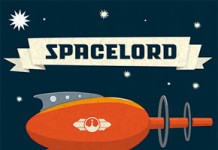 Spacelord - retro futuristic type family