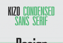 Kizo Condensed Sans Serif Font Family