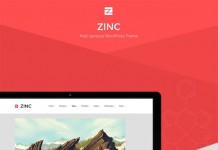 Zinc - Multi-Purpose WordPress Theme
