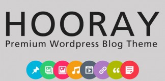 Hooray - Premium Wordpress Blog Theme