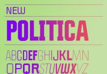 Politica super family by Alejandro Paul of Sudtipos