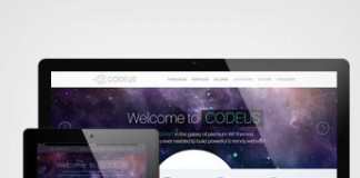 Codeus, a premium Wordpress theme