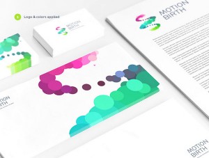 Mark and Logotype Design by Maria Grønlund for Motion Birth