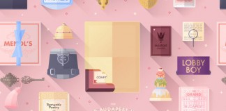 The Grand Budapest Hotel - Flat Illustrations by Lorena G