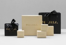 Maria Salinas - Mexican jewelry design shop brand packaging.