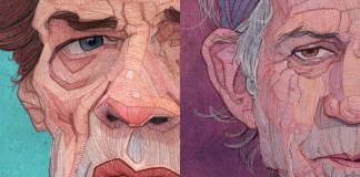 The Rolling Stones illustrations by Stavros Damos