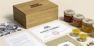 Mein Honig – personal branding project by Thomas Lichtblau of studio Wild from Vienna, Austria.