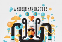 A modern man has to be - infographic