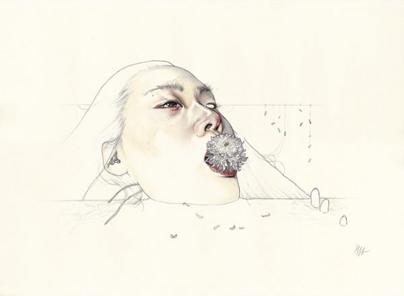 Haejung Lee - Surreal Mixed Media Portraiture