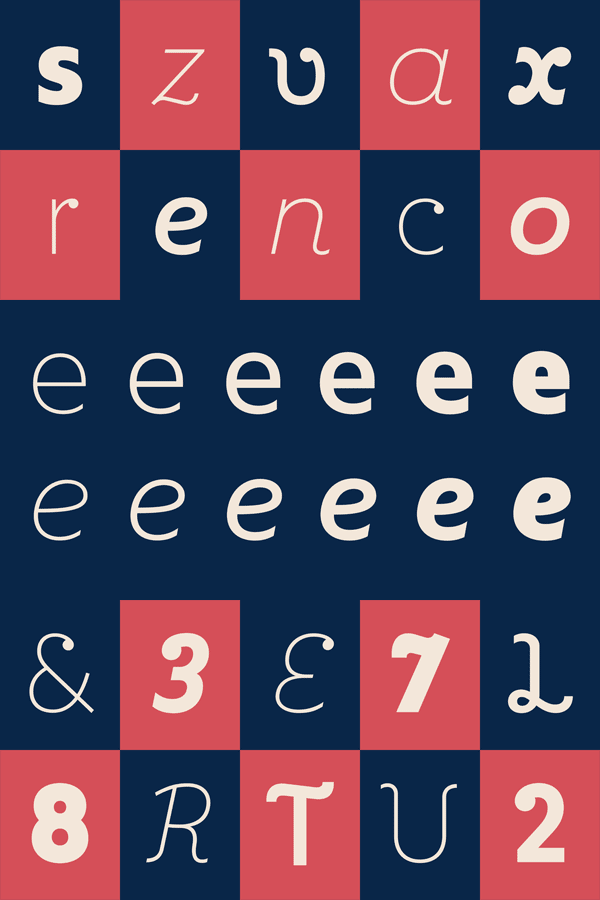 The Kleide typeface comes with 6 weights and an extended character set to support multiple languages.
